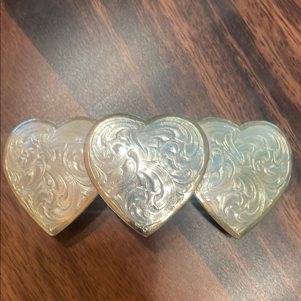 Montana Silversmith Vintage Silver Heart-Shaped Barrette